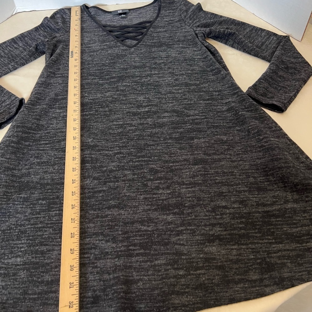 iZ Byer gray/black dress - Picture 5 of 9